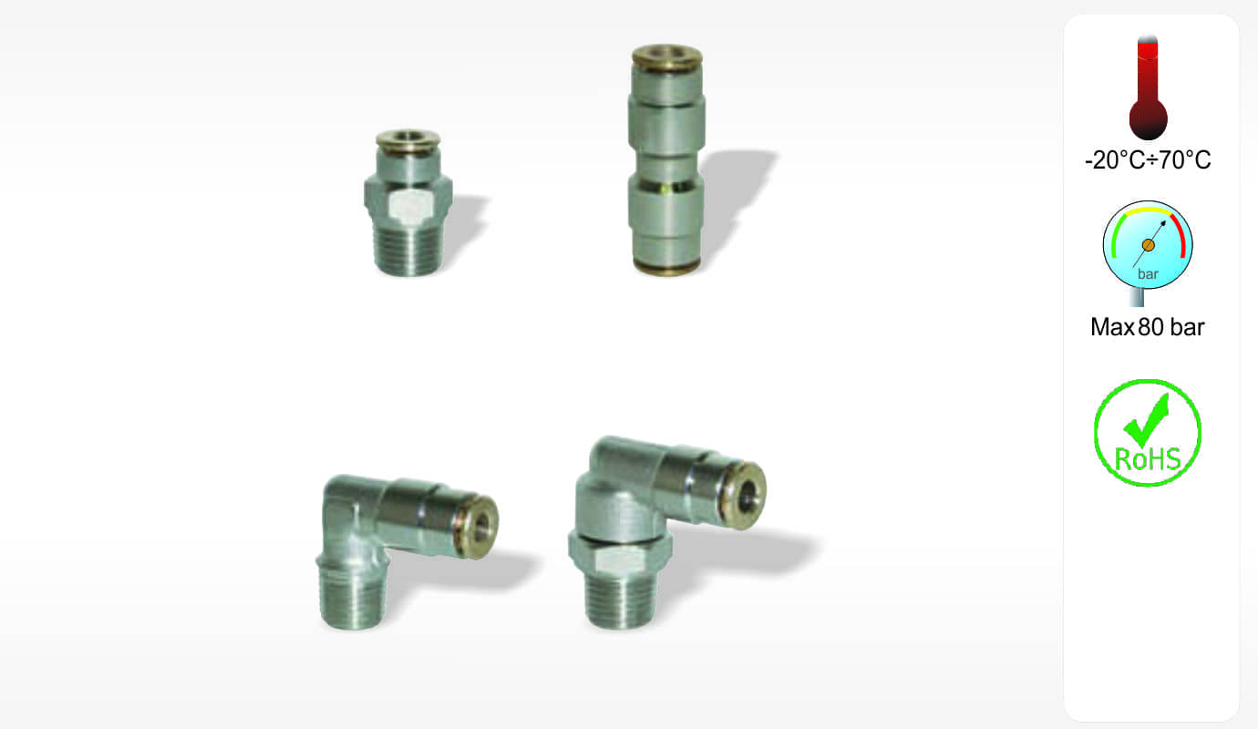MP Line Push in Fittings