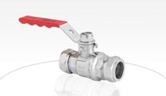 PB300 Ball Valve RED