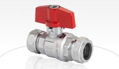 PB300 T Ball Valve RED