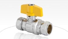 PB300 T Ball Valve YELLOW