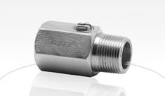 MxF Brass Screw Driver Slot Ball valve